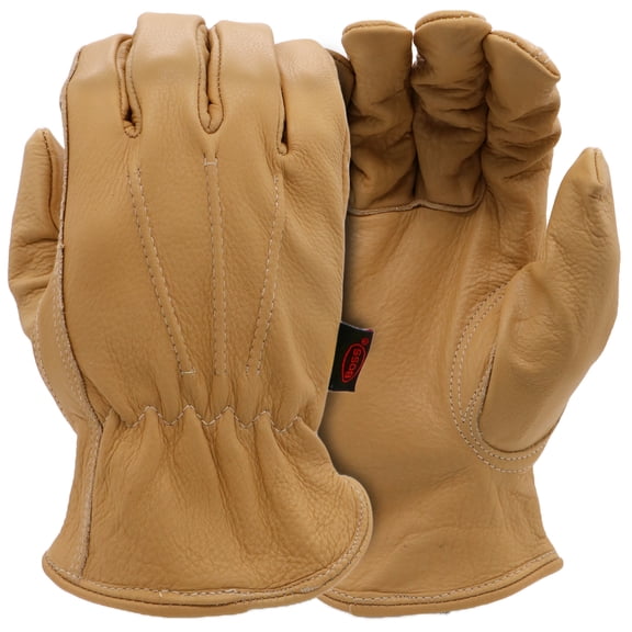 Boss, Aqua Armor Cowhide Work Glove, Size 2XL, Color Tan, Included (qty.) 1, Model# B81041-XXL