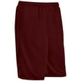 thumbnail image 1 of Boss Athletic Shorts, 7" Inseam, Adult X-Large, Maroon, 1 of 1