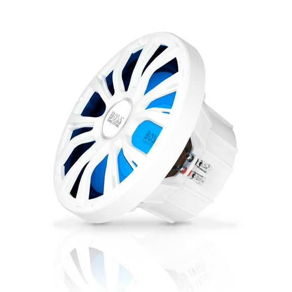 BOSS Audio Systems MRGB10W 10 inch Marine Subwoofer 800 Watts Single 4 Ohm Voice C