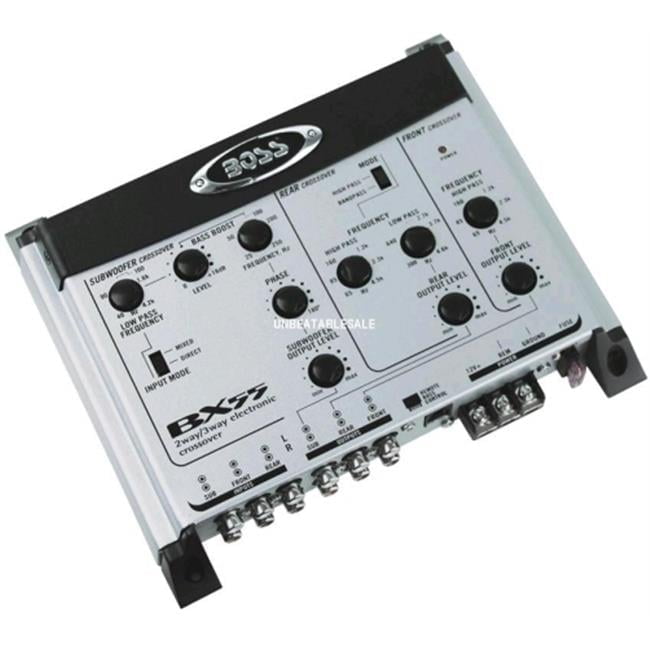 BOSS AC−3 Boss Audio 2/3-Way Electronic Crossover - Walmart.com
