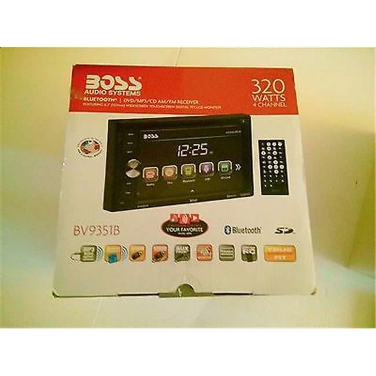 Boss Audio 6.2 in. Double Din in Dash Dvd, Mp3, Cd & Am Fm Receiver