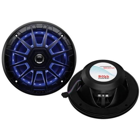 Boss Audio 6.5 in. 200 watt Weatherproof MRGB65B Marine Speakers