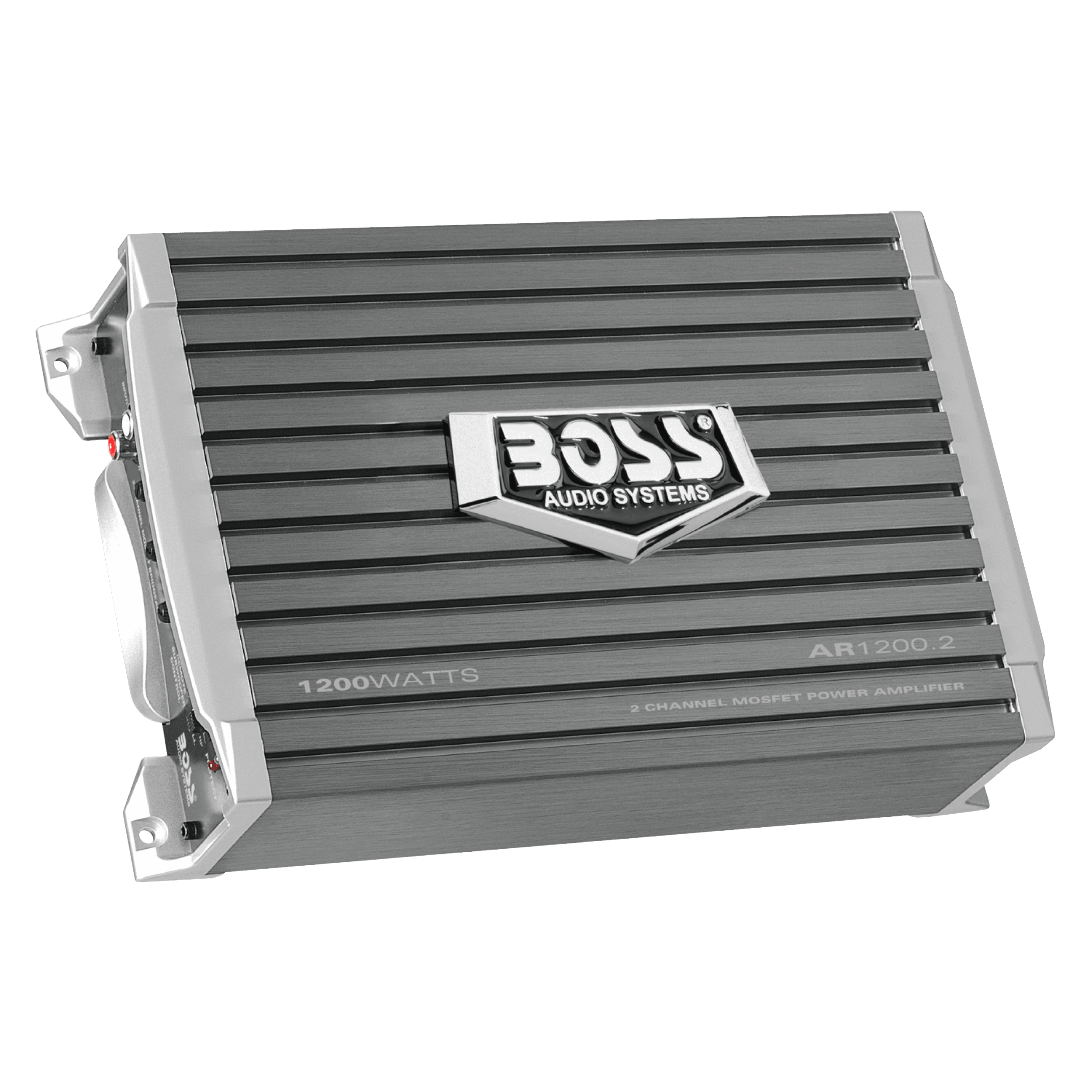 Boss Audio 1200 Watt 2-Channel Car Amplifier with Level