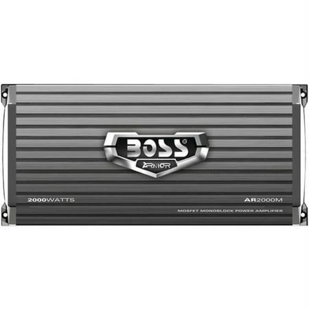 Boss Audio Armor Monoblock Mosfet Power Amplifier With Remote Subwoofer Level Control - 200