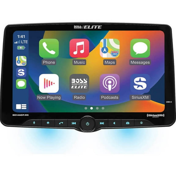 Boss Audio BE14ACP.WX Digital Multimedia Receiver w/ 14" Floating Touchscreen