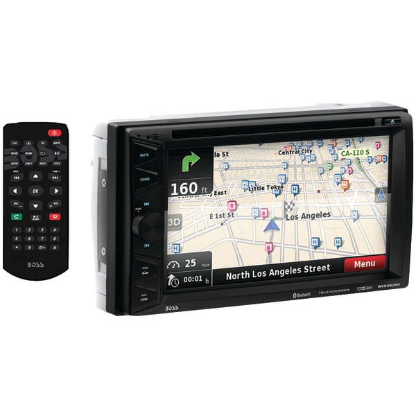 Boss Audio Bv9382nv 6.2" Double-din In-dash Navigation Dvd Receiver With Bluetooth - image 1 of 10