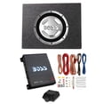 thumbnail image 1 of Boss Audio Chaos 12" 1400W Subwoofer, Shallow Enclosure, Amplifier & Wire Kit, 1 of 10