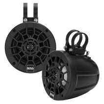 Boss Audio MPWT50 2-Way Marine/Powersports Roll Cage/Waketower Speaker Pods - 5.25" (133mm), Black