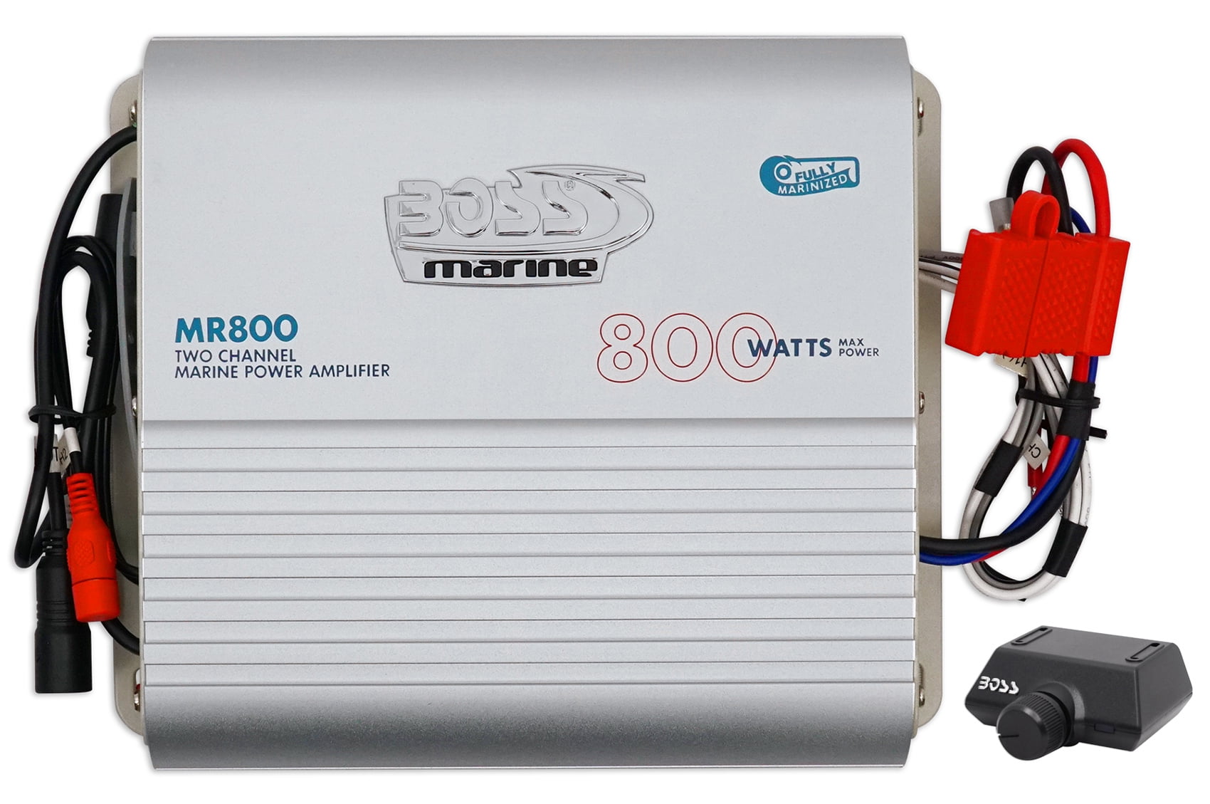 Boss Audio MR800 800 Watt 2Channel Marine Boat Amplifier RZR/ATV/UTV