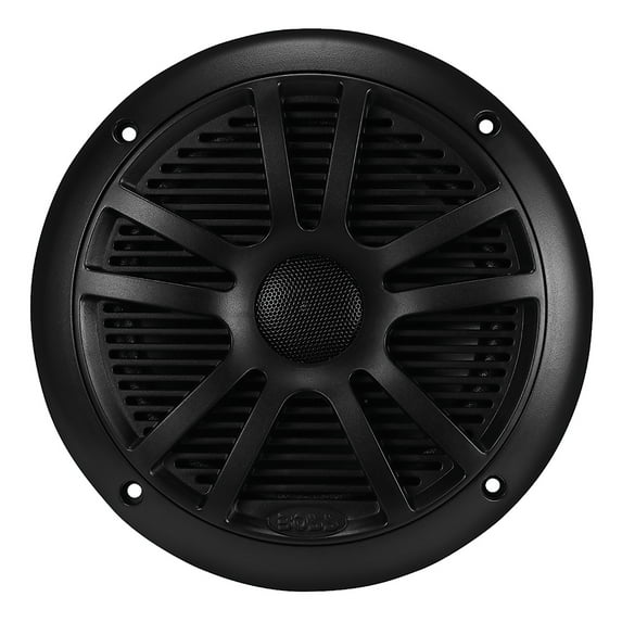 Boss Audio MR6B Marine Black 6.5" Dual Cone (Pair) 180 Watts