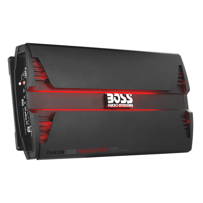 Boss Audio PT3000 3000W 2 Channel Car Amplifier with Power LED
