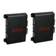 thumbnail image 1 of Boss Audio Riot R1004 400 Watt 4 Channel Car Power Amplifier Amp Mosfet (2 Pack), 1 of 8