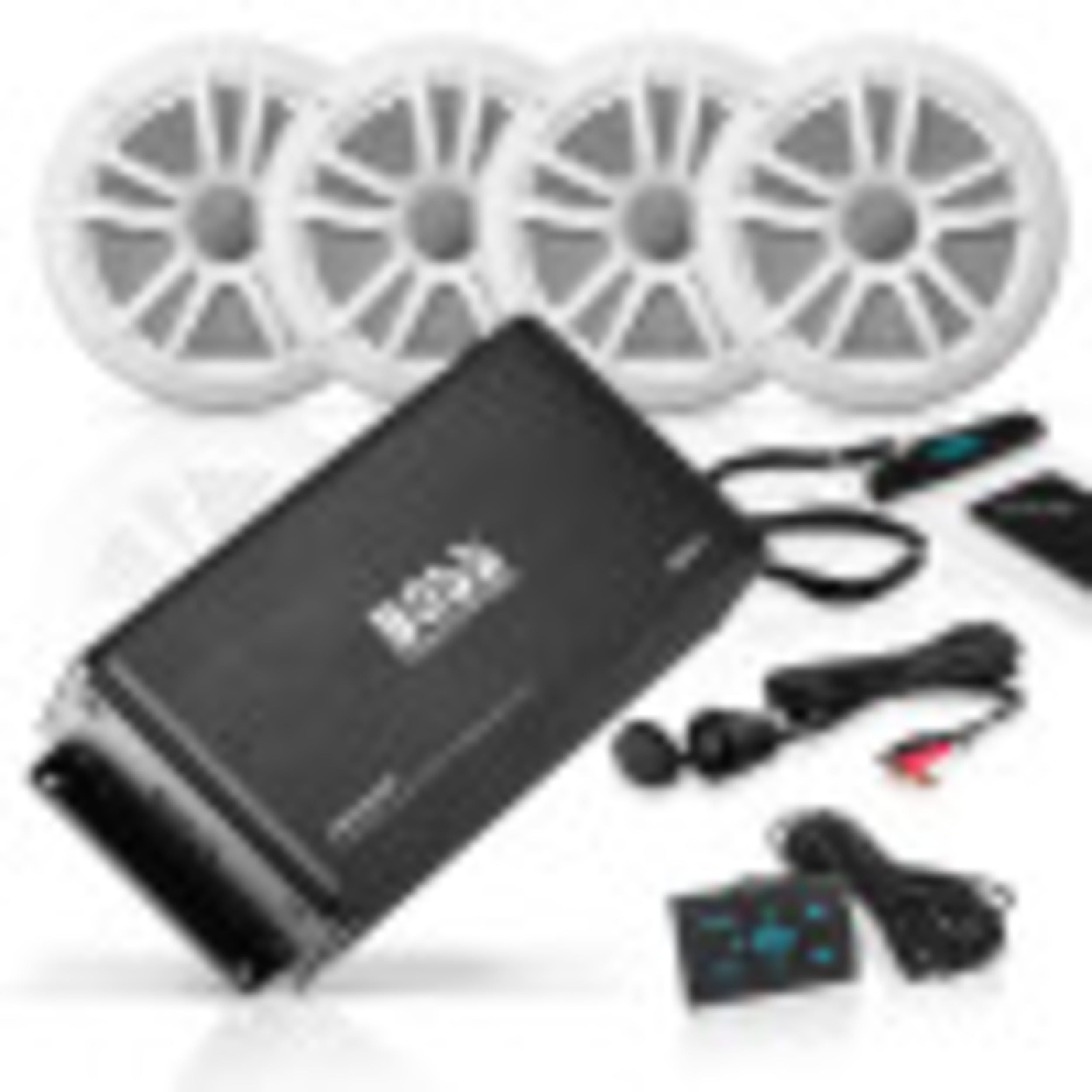 Boss Audio Marine Audio Amplifier with Speakers, USB Egypt Ubuy