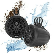 Boss Audio Systems B6ABT Bluetooth Amplified 6.5 in Marine Roll Cage Speaker Pods, IPX6 Weatherproof