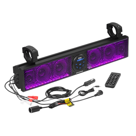 Boss Audio Systems BRT26RGB 26" Weatherproof Bluetooth ATV UTV Sound Bar