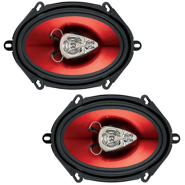 BOSS CH5730 Chaos Series Car Speakers, 5x7 Inch, 300W Max, 3 Way
