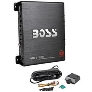 Boss Audio R1100M Riot 1100W Monoblock A/B Car Audio Amplifier Bass Remote