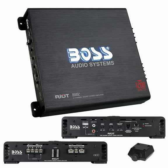 Boss Audio Systems Car, 2 -Channel Vehicle Audio Amplifier