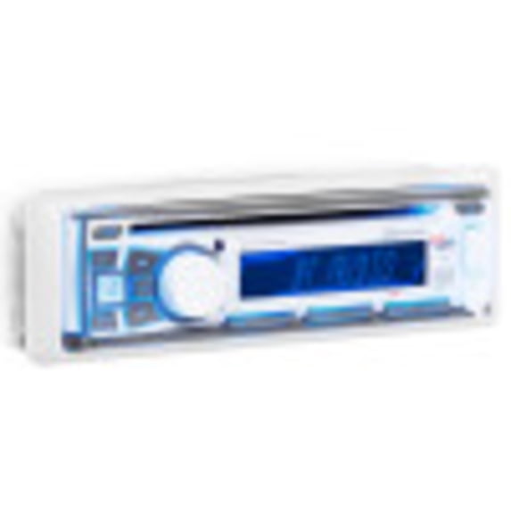 BOSS Audio Systems MR762BRGB Marine Audio Stereo System – Single Din, Bluetooth Audio and Calling Head Unit, CD Player, AM FM Radio Receiver, Weatherproof, Multicolor Illumination, for Amplifier
