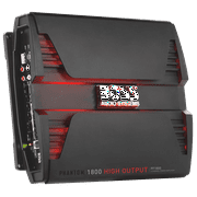 Boss Audio Systems Phantom PF1800 1800W 4-Channel Vehicle Audio Amplifier, Black, 10.6 lbs