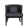 thumbnail image 1 of Boss Office Products Ava Accent Chair-Black, 1 of 7