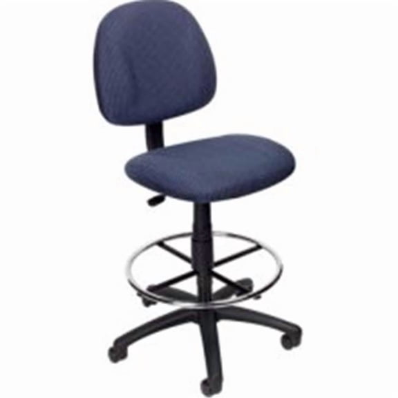 Boss B1615 Drafting Office Chair - Blue-
