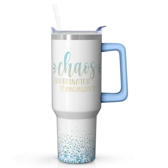 Boss Babe Chaos Coordinator Gift - 40 Oz Tumbler, For The Female Leader Who Handles It All, Perfect for Boss, Manager, Coworker, Teacher, Nurse, Mom, Director