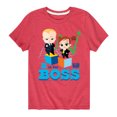 thumbnail image 1 of Boss Baby - B Is For Boss - Toddler & Youth Short Sleeve Graphic T-Shirt, 1 of 4