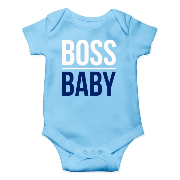 Boss Baby - I May Be Small, But I'm The Boss In Charge - Cute One-Piece Infant Baby Bodysuit