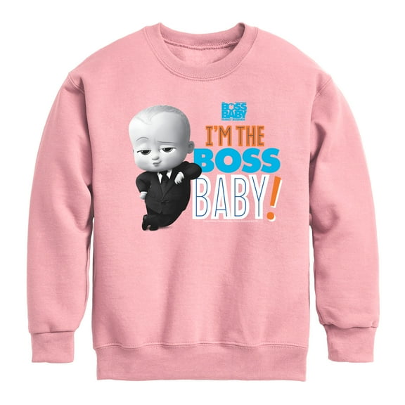 Boss Baby - I'm The Boss Baby - Toddler & Youth Crewneck Fleece Sweatshirt