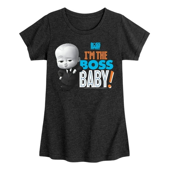 Boss Baby - I'm The Boss Baby - Toddler & Youth Girls Short Sleeve Graphic T-Shirt