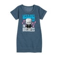 thumbnail image 1 of Boss Baby - Let's Get Down To Business - Toddler & Youth Girls Fleece Dress, 1 of 4