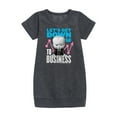 thumbnail image 1 of Boss Baby - Let's Get Down To Business - Toddler & Youth Girls Fleece Dress, 1 of 3