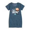thumbnail image 1 of Boss Baby - Party Like A Boss - Toddler & Youth Girls Fleece Dress, 1 of 4