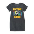 thumbnail image 1 of Boss Baby - Playtime Is Over - Toddler & Youth Girls Fleece Dress, 1 of 1