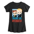 thumbnail image 1 of Boss Baby - Siblings Are Overrated - Toddler & Youth Girls Short Sleeve Graphic T-Shirt, 1 of 4