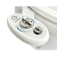 thumbnail image 1 of Boss Bidet Luxury Dual Nozzle Self Cleaning Non Electric Cleans Rear Toilet Attachment, White, 1 of 8