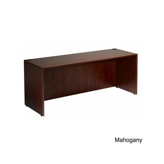 Boss Office Products Credenza Shell- Mahogany 7124