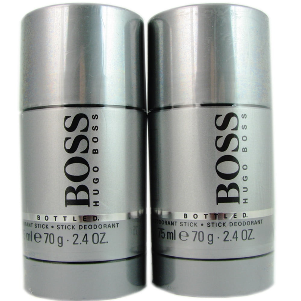 Boss Bottled # 6 for Men by Hugo Boss 2.4 oz Deodorant Stick 2 Pack