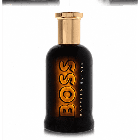 Boss Bottled Elixir by Hugo Boss, 3.4 Oz Parfum Intense Spray for Men