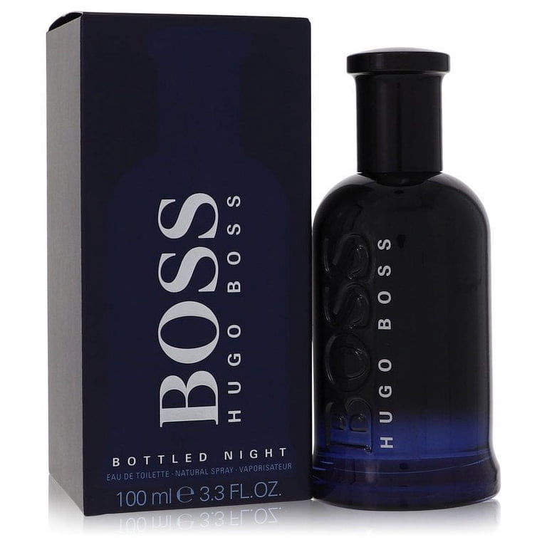 香水(男性用) Hugo Boss Bottled Night 200ml HUGO BOSS, Boss Bottled Night Eau De Toilette Cologne Spray, 3.3