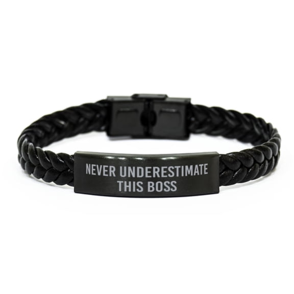Boss Bracelet, Never Underestimate This Boss Gift Christmas