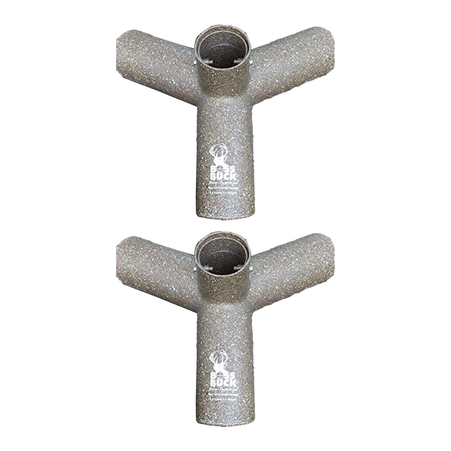 Boss Buck BB1.10 Hunting Game Feeder with 3 10Inch Feed Ports, Gray