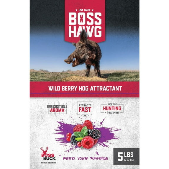 Boss Buck Boss Hawg Attractant, 5lb