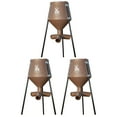 thumbnail image 1 of Boss Buck Gravity Fed Tripod Deer Corn & Protein Pellet Feeder (3 Pack), 1 of 10