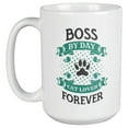 thumbnail image 1 of Boss Cat Lover Coffee & Tea Gift Mug (15oz), 1 of 3