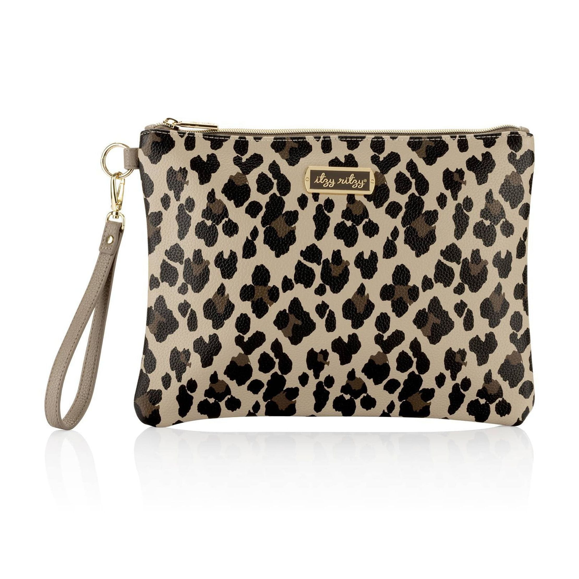 Boss Changing Clutch Diaper Bags - Leopard