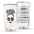 thumbnail image 1 of Boss Day Gifts For Women Boss Travel Mug Boss Cup World Best Boss Gifts For Female Boss Christmas Birthday Gifts For Women Boss 20 Oz, 1 of 6