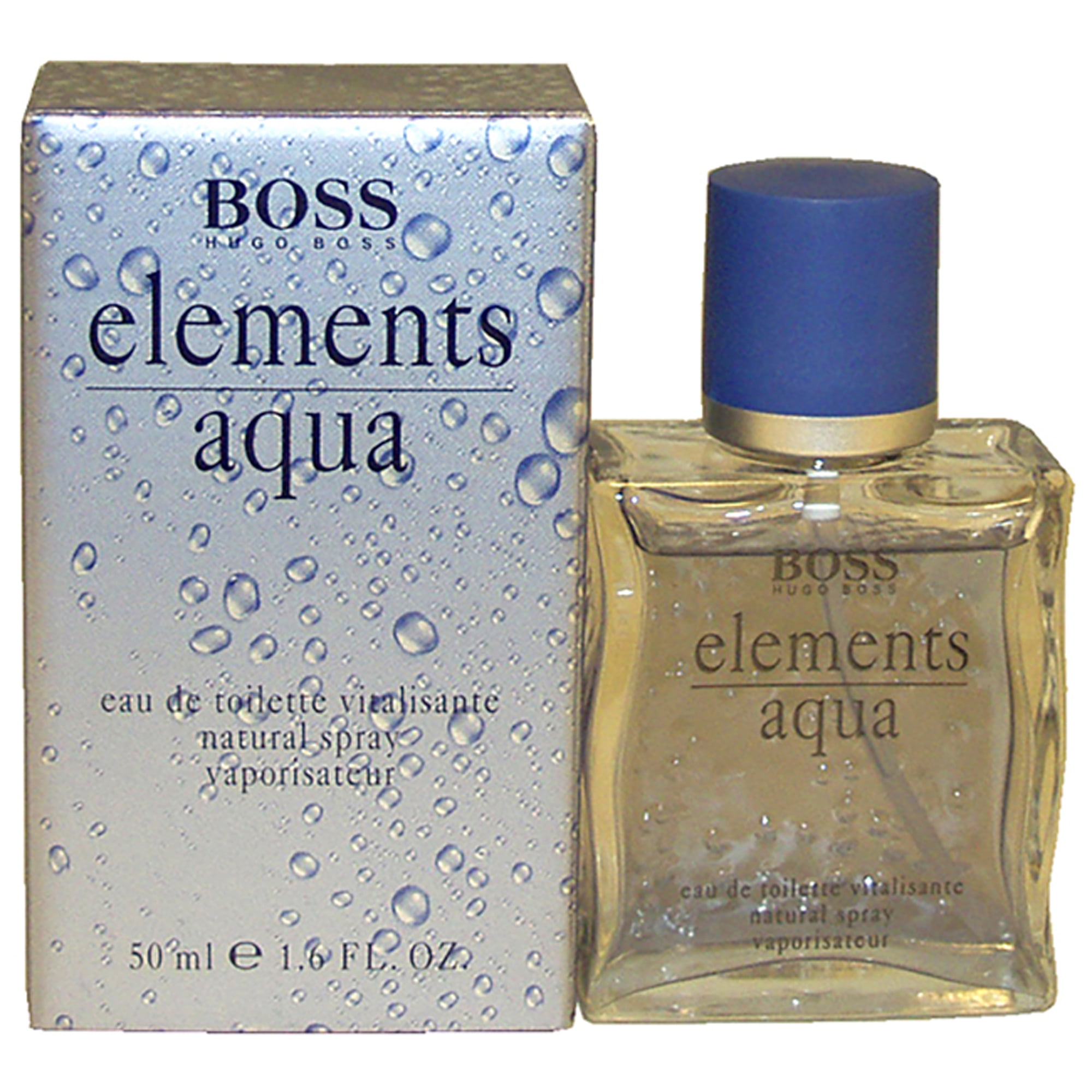 Boss Elements Aqua Hugo Boss for men EDT Spray 50 ml 1.7 oz