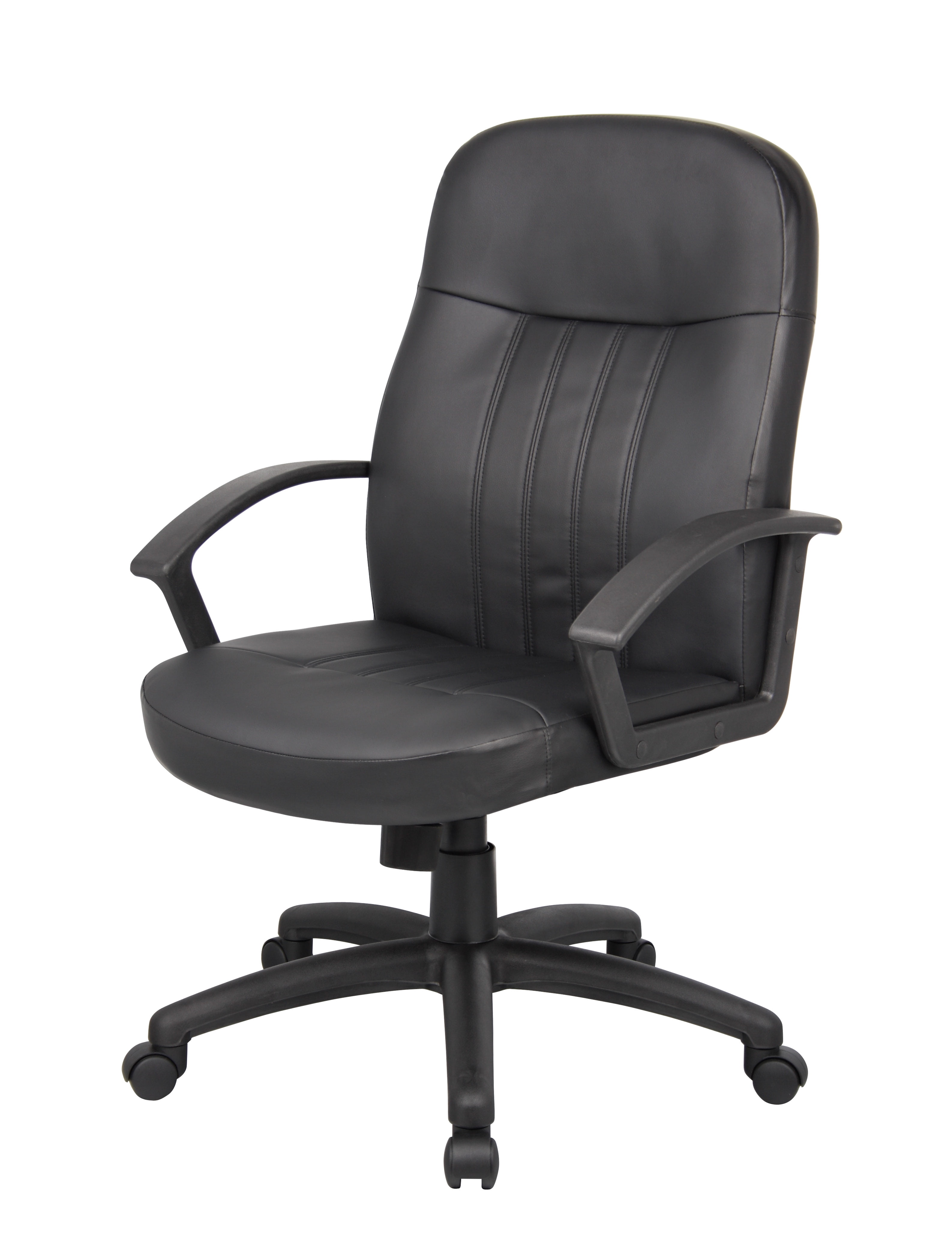 Boss Office Products Executive Leather Budget Chair